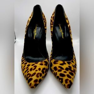 Gianvito Rossi Leopard heels